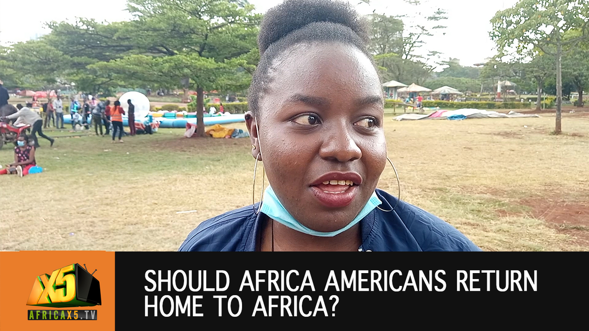 Vox Pop 🇰🇪 Should African Americans return home to Africa?