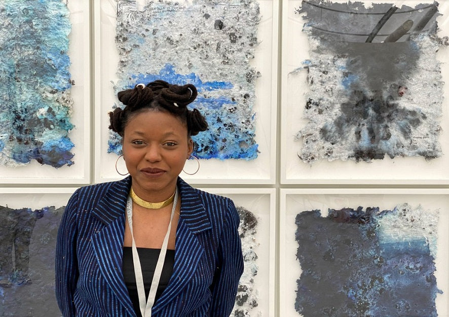 Black Development: Nigerian-American Artist Uses Black Human Hair To Create Amazing Art Pieces