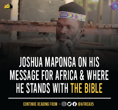 Joshua Maponga on His Message for Africa & where He Stands with the Bible