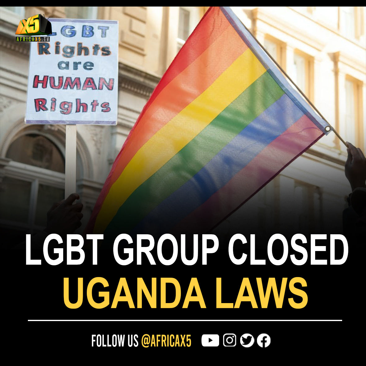 Leading LGBTQ group in Uganda is closed down amid toughening laws