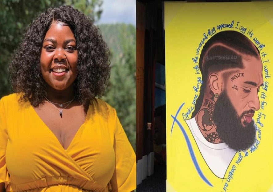 Feature News: Walmart Sold This Artist’s Nipsey Hussle Painting Without Her Permission