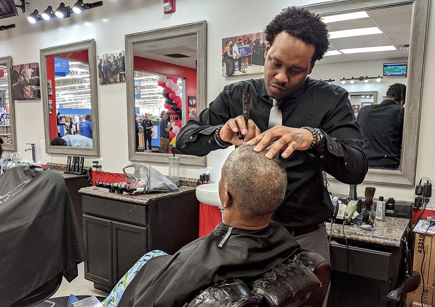 Feature News: Ex-Felon Turned Entrepreneur Now First African American To Own Three Barbershops Inside Walmart Stores