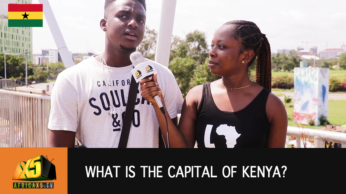 What is the Capital of Kenya! Ghanian Street Talk! 🇬🇭
