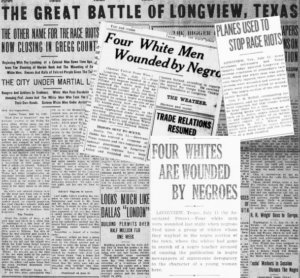 Black History: Longview Race Riot, 1919